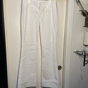 Y2K Low Rise Pinstripe Flare Trousers